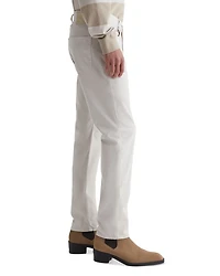 Tellis Slim Straight Fit Pants Pebble Creek Gray