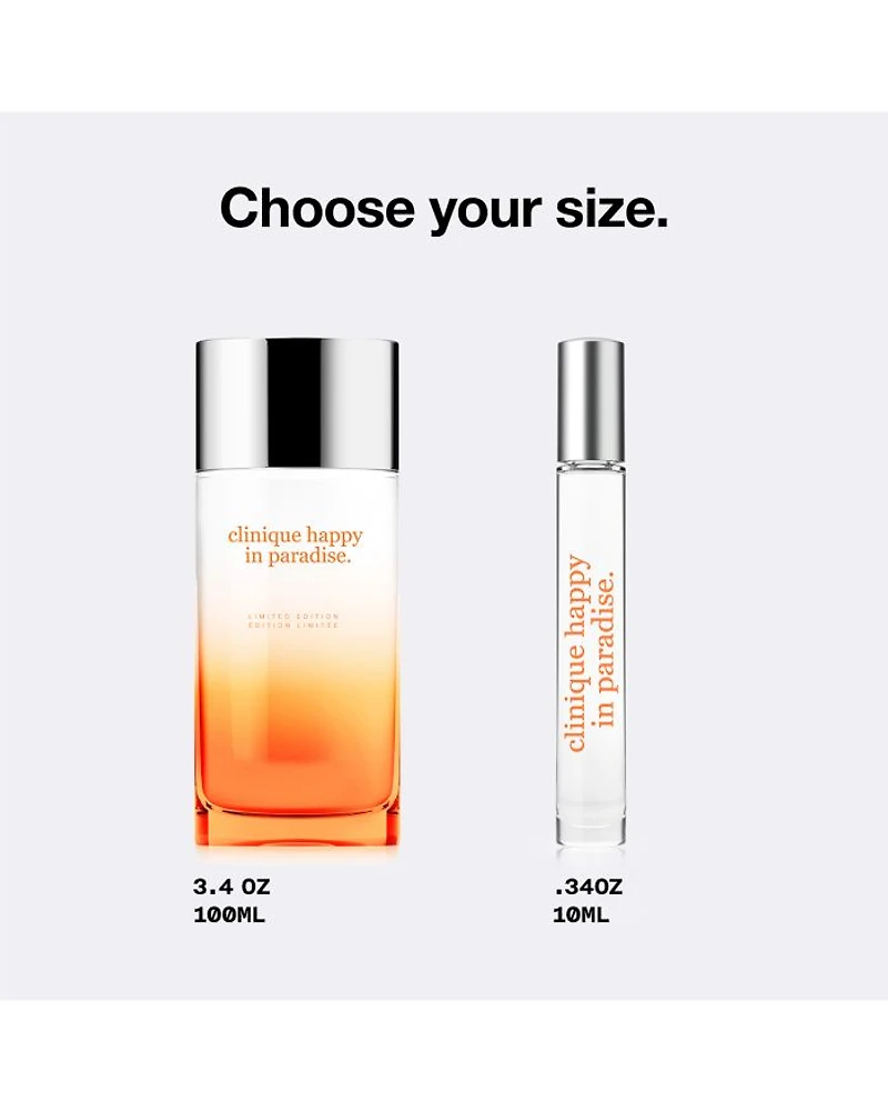 Limited Edition Happy in Paradise Fragrance 3.4 oz.