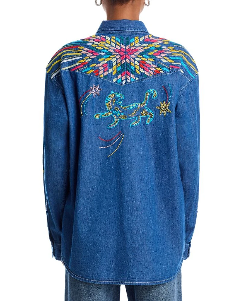 The Exes And Ohs Denim Shirt