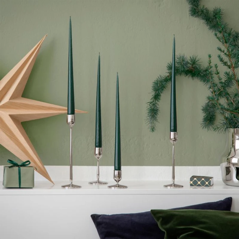 Dorotea Large Steel Candle Holder
