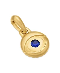 David Yurman Men's 18K Yellow Gold Evil Eye Amulet Pendant