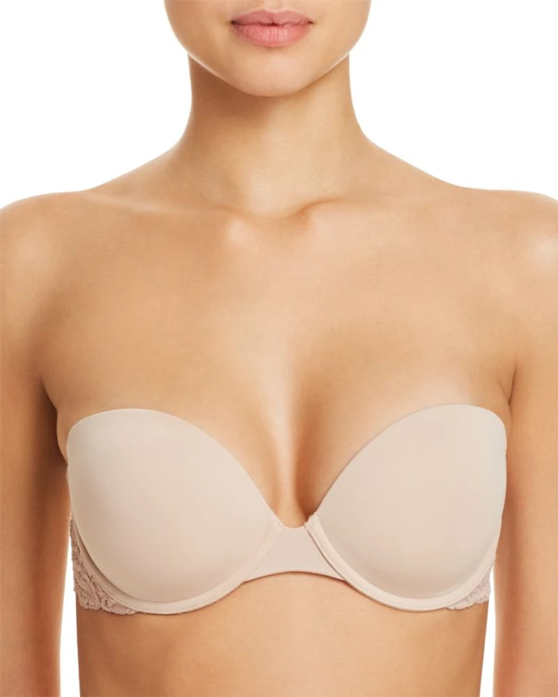 Goddess Plunge Strapless Bra