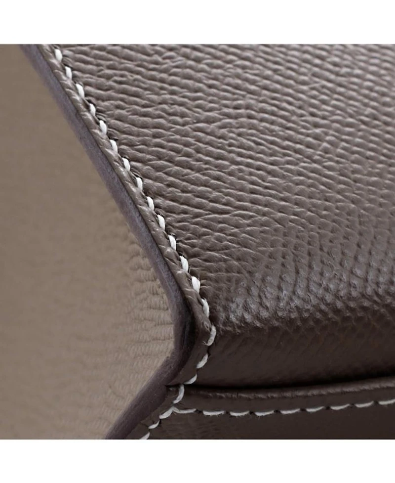 Kelly 28 Handbag Epsom with Palladium Hardware