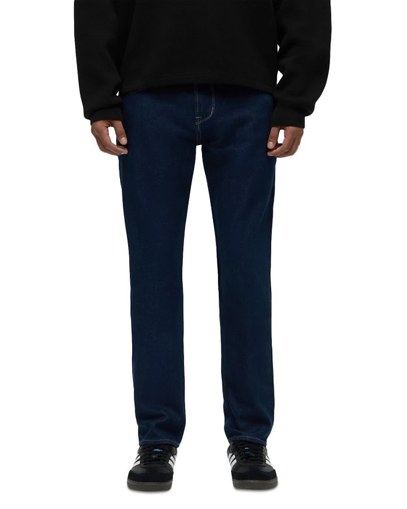 Blake Slim Straight Fit Jeans Shadow Gray