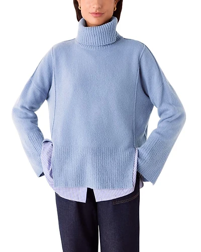 Roll Neck Knit Top