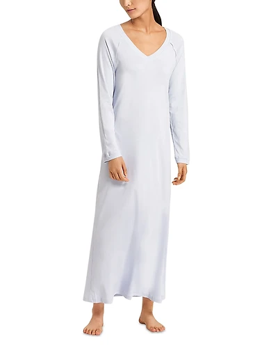 Hanro Pure Essence Long Sleeve Gown