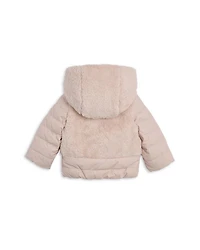 Girls' Jerima Hooded Teddy Jacket - Baby