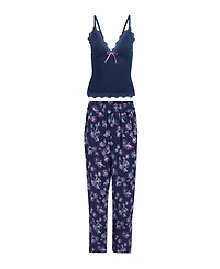 Bryony Women's Plus-Size Pajama Cami & Pants Set