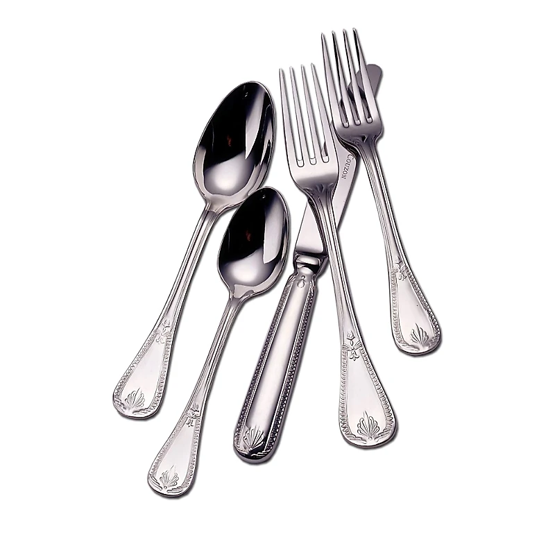 Couzon Consul 5-Piece Silver Plate Place Setting
