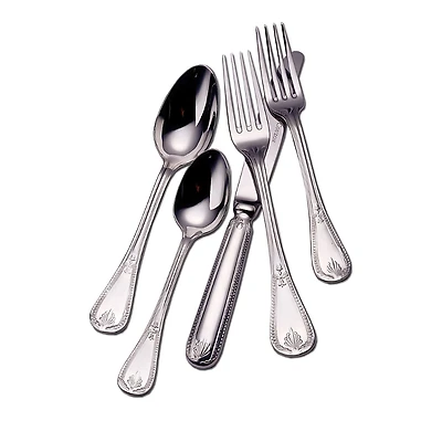 Couzon Consul 5-Piece Silver Plate Place Setting