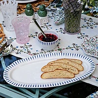 Sitio Stripe Ramekin, Delft Blue