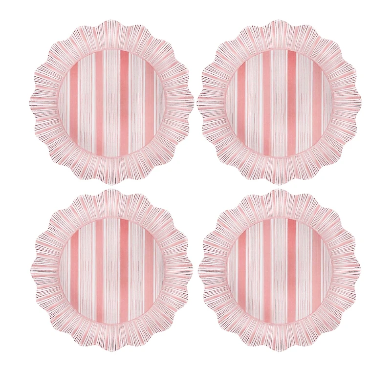 Juliska Cabana Stripe Melamine Dinner Plate