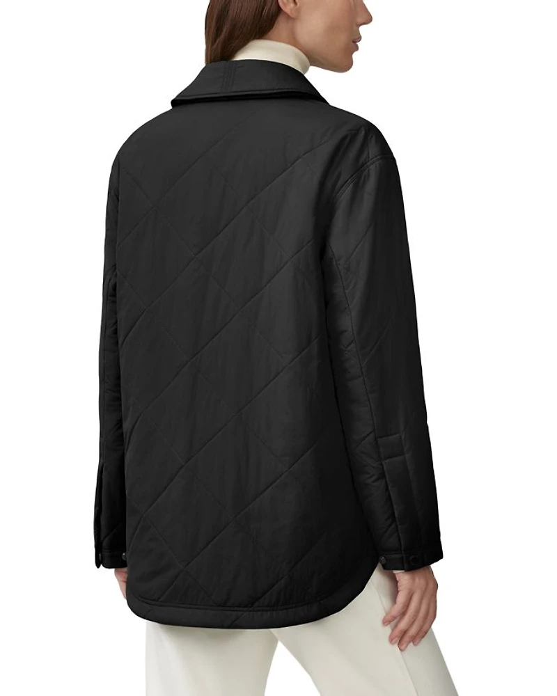 Albany Quilted Shirt Jacket