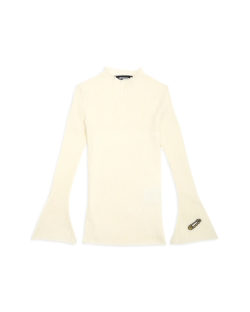 Versace Girls' Ribbed Knit Sweater - Little Kid, Big Kid