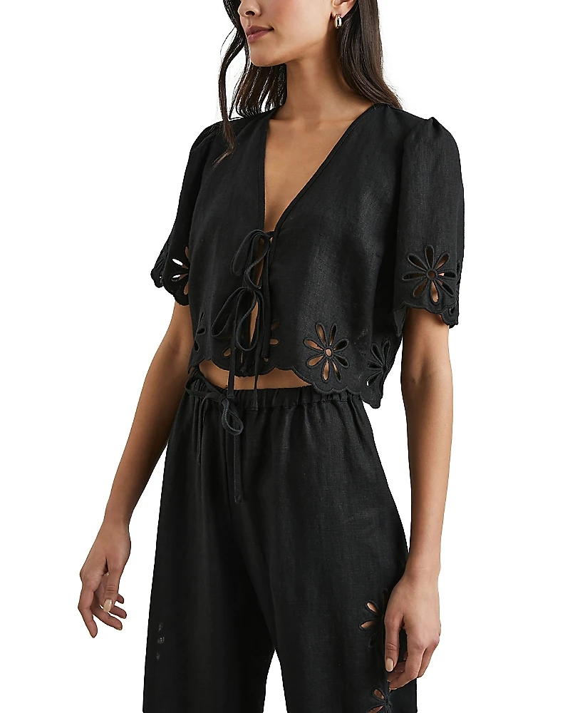 Rails Pari Linen Top