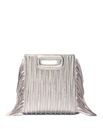 Metallic Quilted Leather M Mini Bag