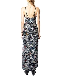 Ramelil Soft Butterfly Print Dress