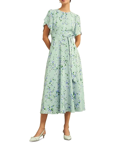 Hobbs London Sophia Silk Dress