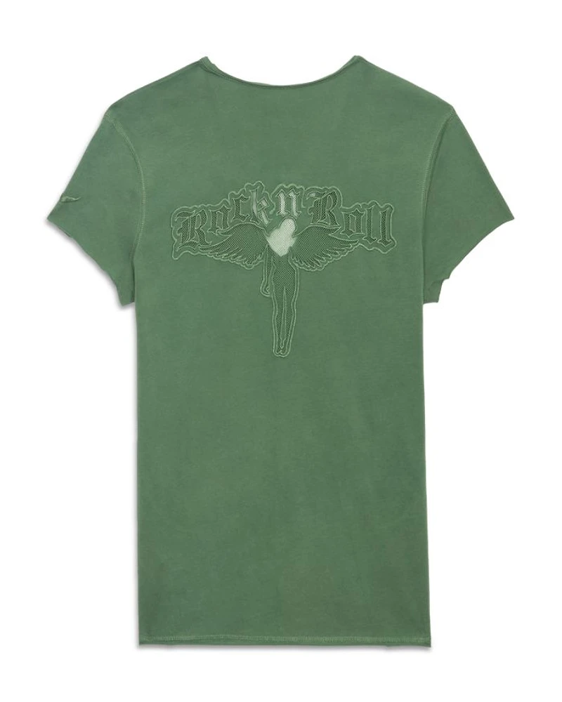 Story CL Fishnet Fallen Angel Tee