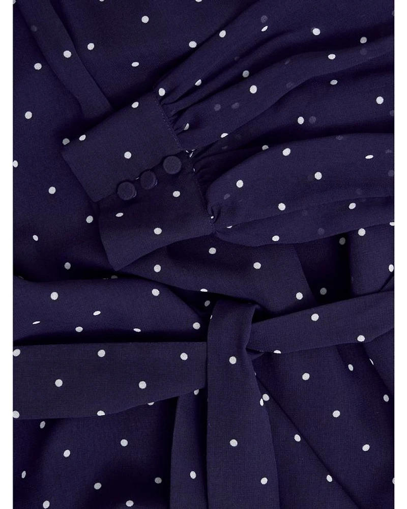 Rosie Dot Print Dress