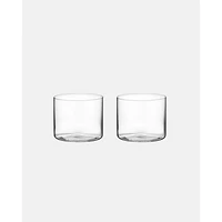 Geometry Tumbler Glass, Set of 2