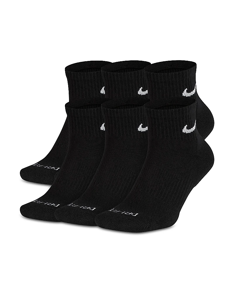 Nike Everyday Plus Cushioned Training Ankle Socks, Pack of 6