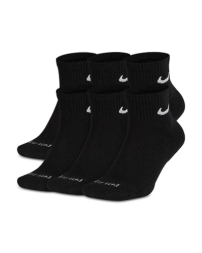 Nike Everyday Plus Cushioned Training Ankle Socks, Pack of 6