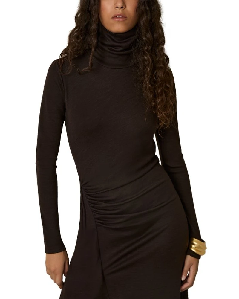 Nile Wool Jersey Midi Dress