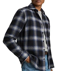 Crosby Check Pocket Long Sleeve Overshirt