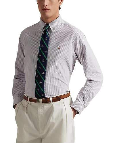 Polo Ralph Lauren Classic Fit Striped Oxford Shirt