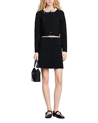 Short Knit Skirt