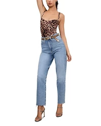 Sweetheart Satin Bodysuit