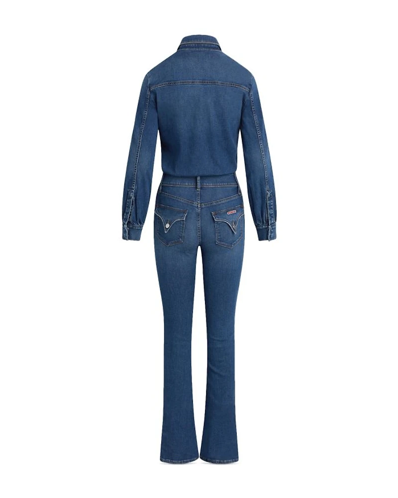 The Designer Denim Jumpsuit