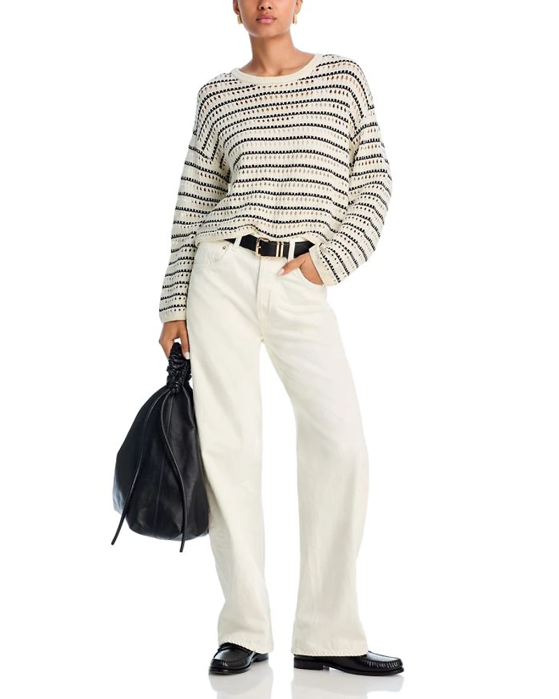 Open Knit Sweater