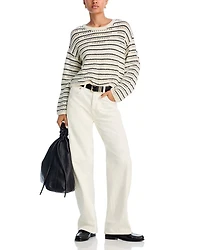Open Knit Sweater