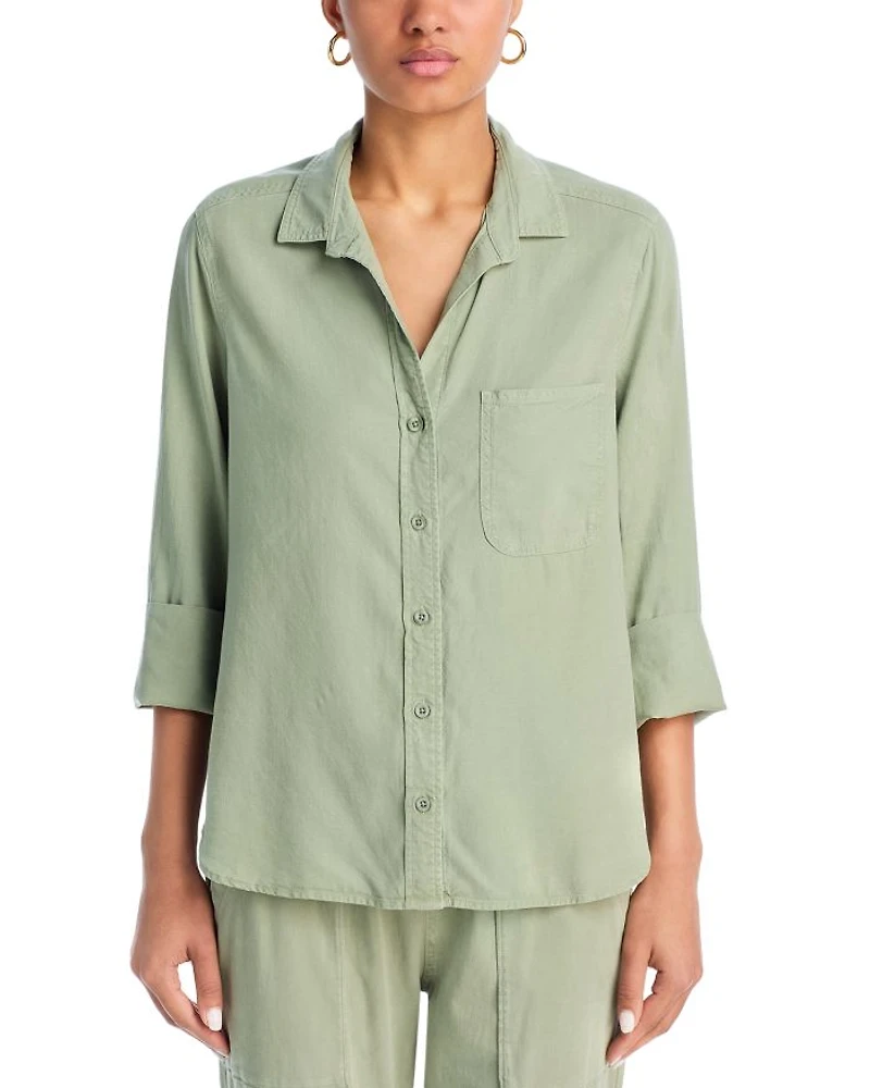 Long Sleeve Button Down Top