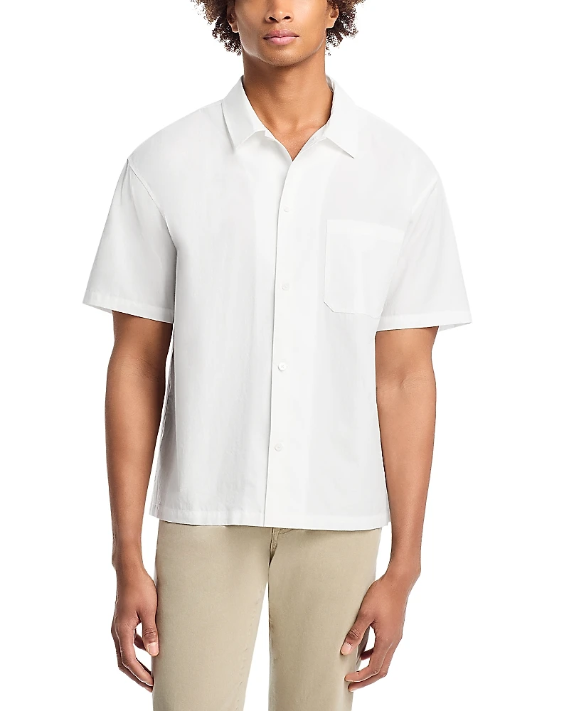 Frame Short Sleeve Button Front Shirt