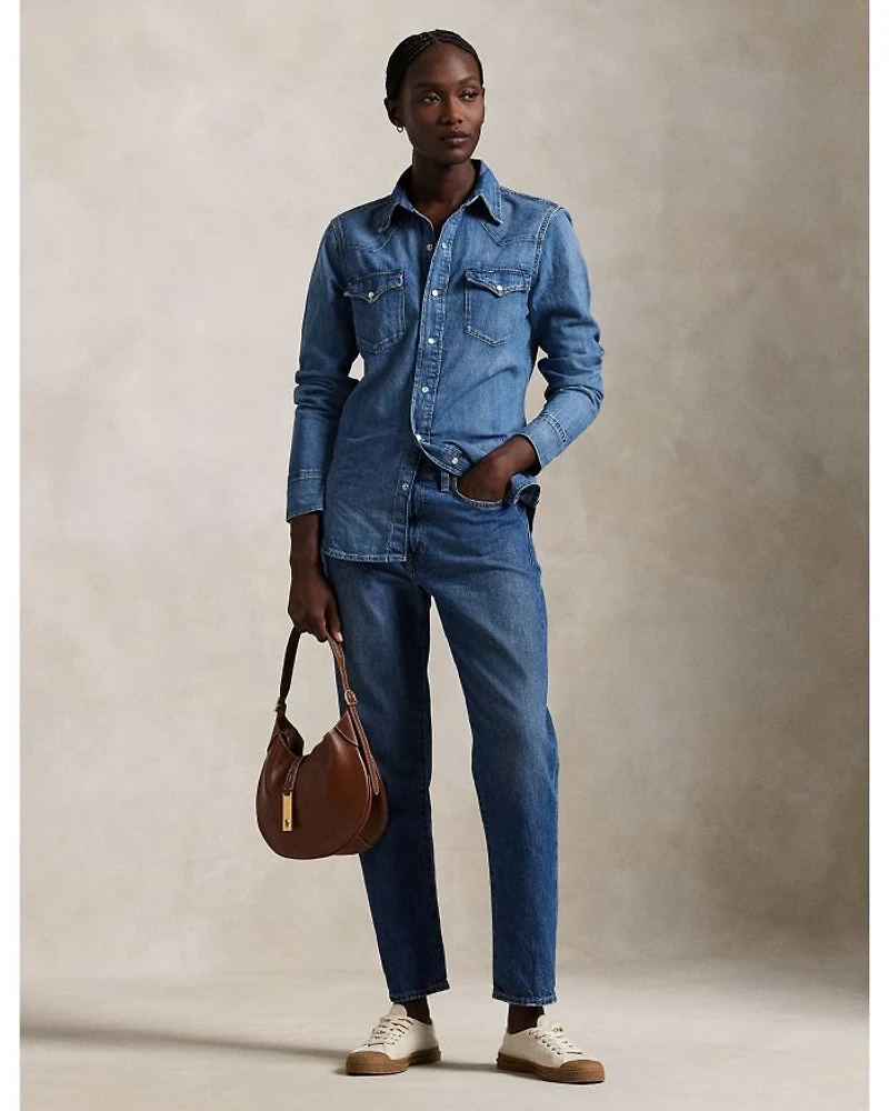 Denim Western Shirt
