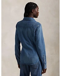 Denim Western Shirt