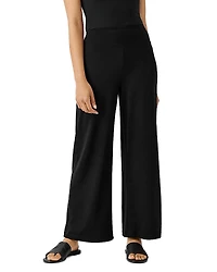 Eileen Fisher High Waisted Wide Leg Pants