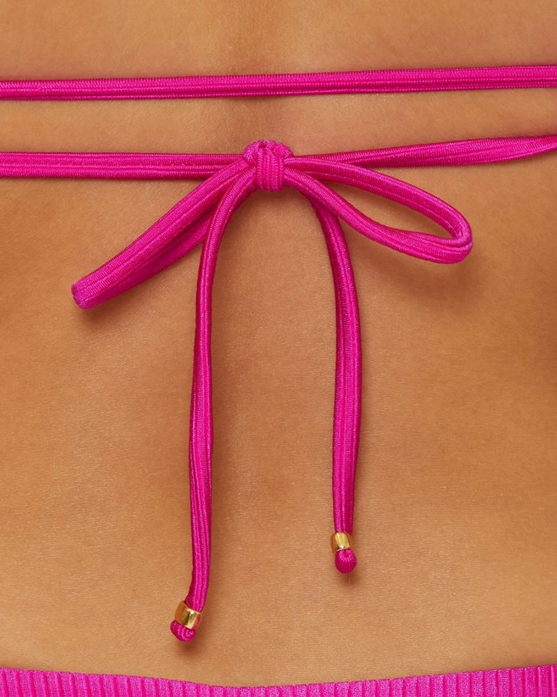 Monte Carlo Mira Rib Halter Bikini Top