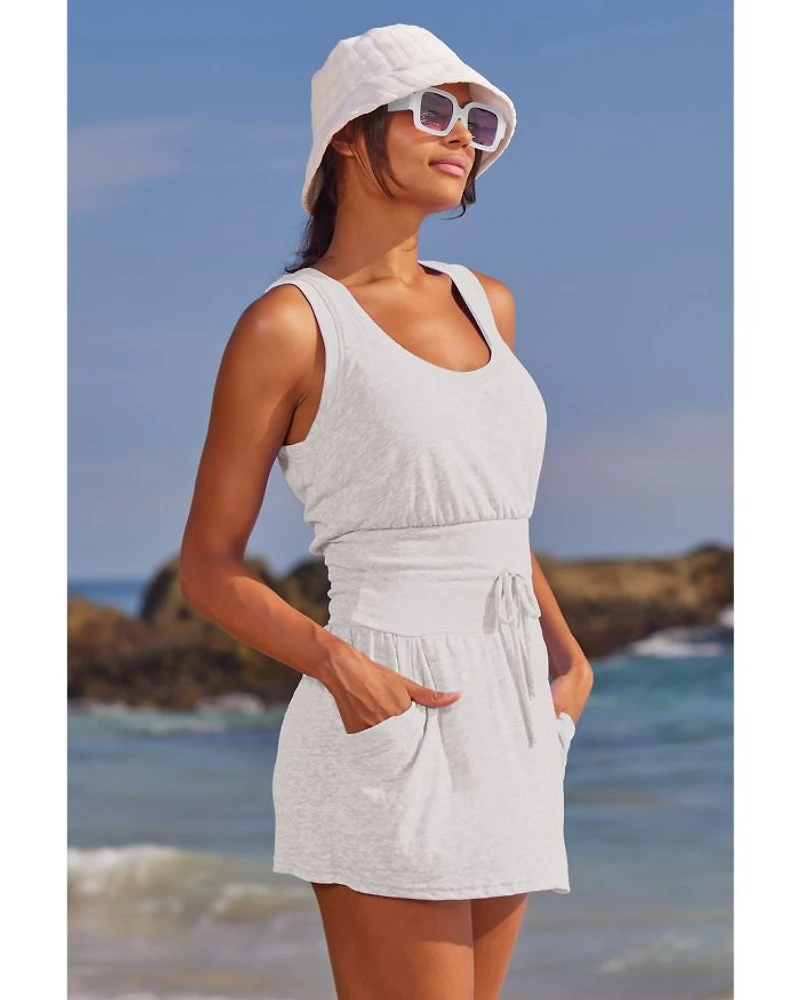 Beach Date Scoop Neck Dress