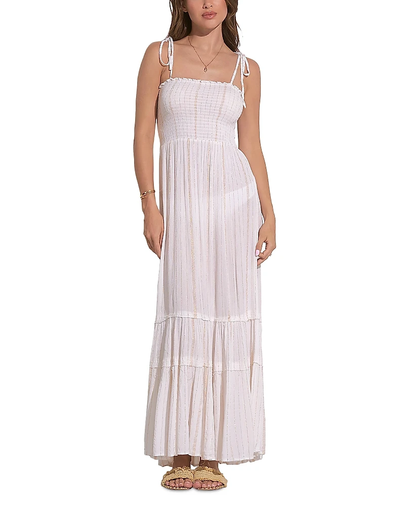 Elan Smocked Maxi Dress