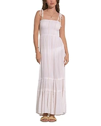 Elan Smocked Maxi Dress