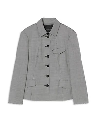 1A Uscita Teglia Houndstooth Jacket