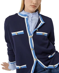 Sport 1A Uscita Melk Crewneck Cardigan Sweater