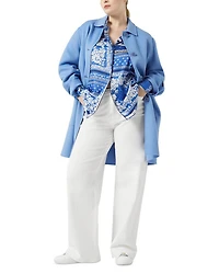 Cesena Wide Leg Jeans Ivory