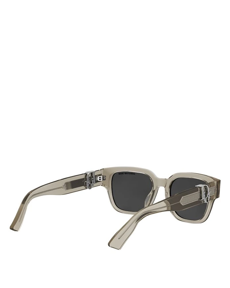 DiorOblique S1I Square Sunglasses, 53mm
