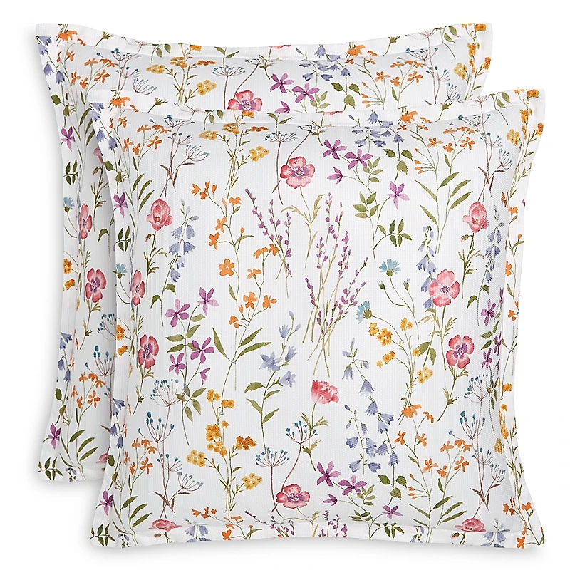 Sky Wildflowers Euro Sham Set - Exclusive