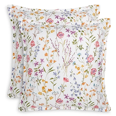 Sky Wildflowers Euro Sham Set - Exclusive